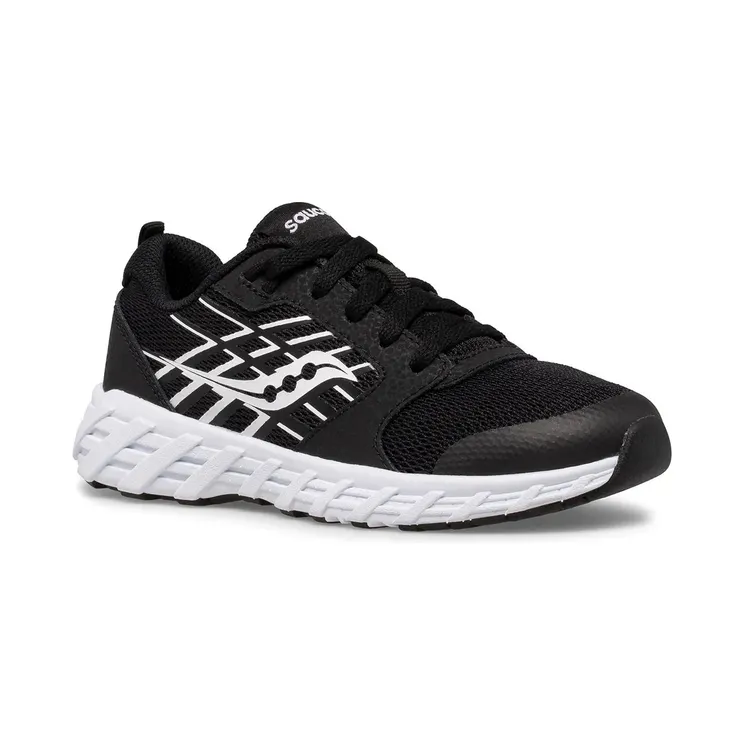 Saucony Wind 2.0 Lace GS “Black White” (SK265582)