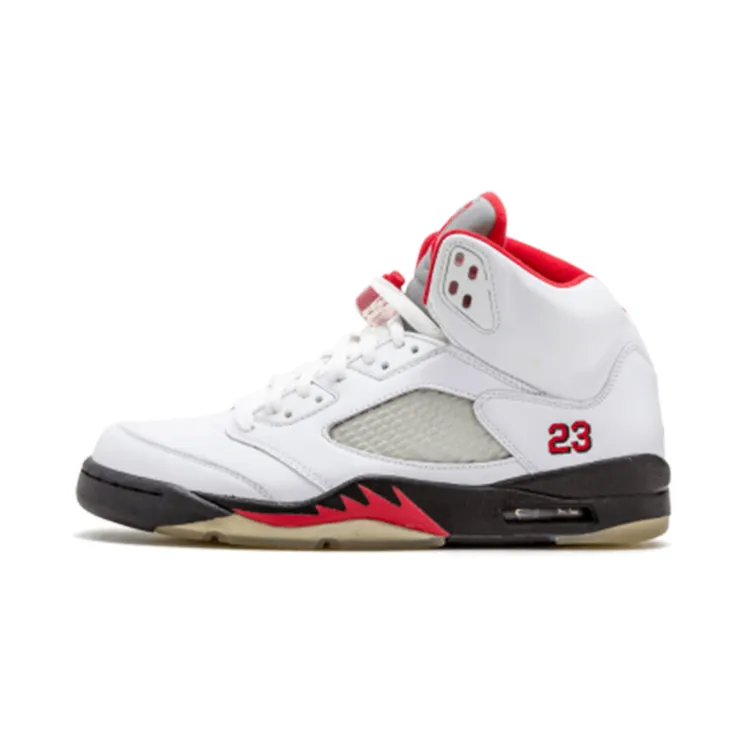 Air Jordan Nike AJ 5 V Retro Fire Red CDP (2008) (136027-163)