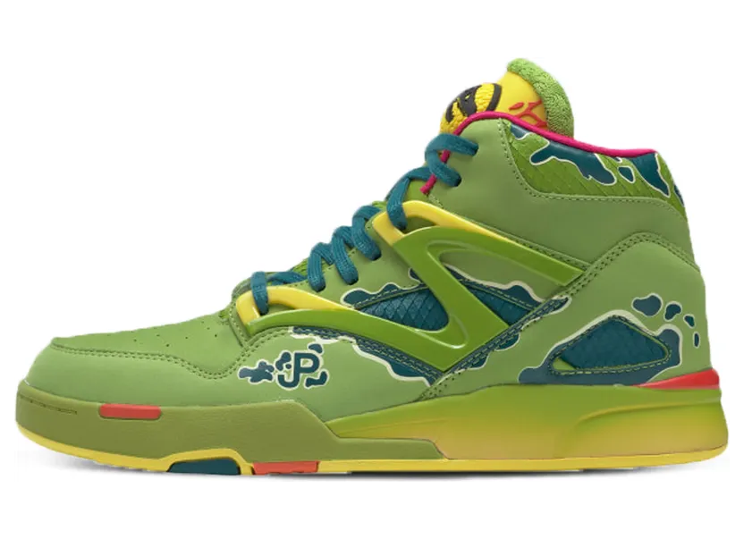Reebok Jurassic Park Pump Omni Zone II Ultra Lime / Heritage Teal / Stinger Yellow (GY0549)