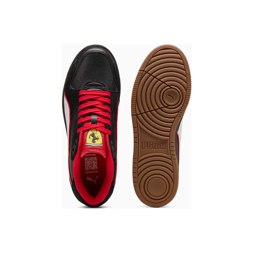 Puma Rebound Break Low Scuderia Ferrari Black White Red (308912-01)
