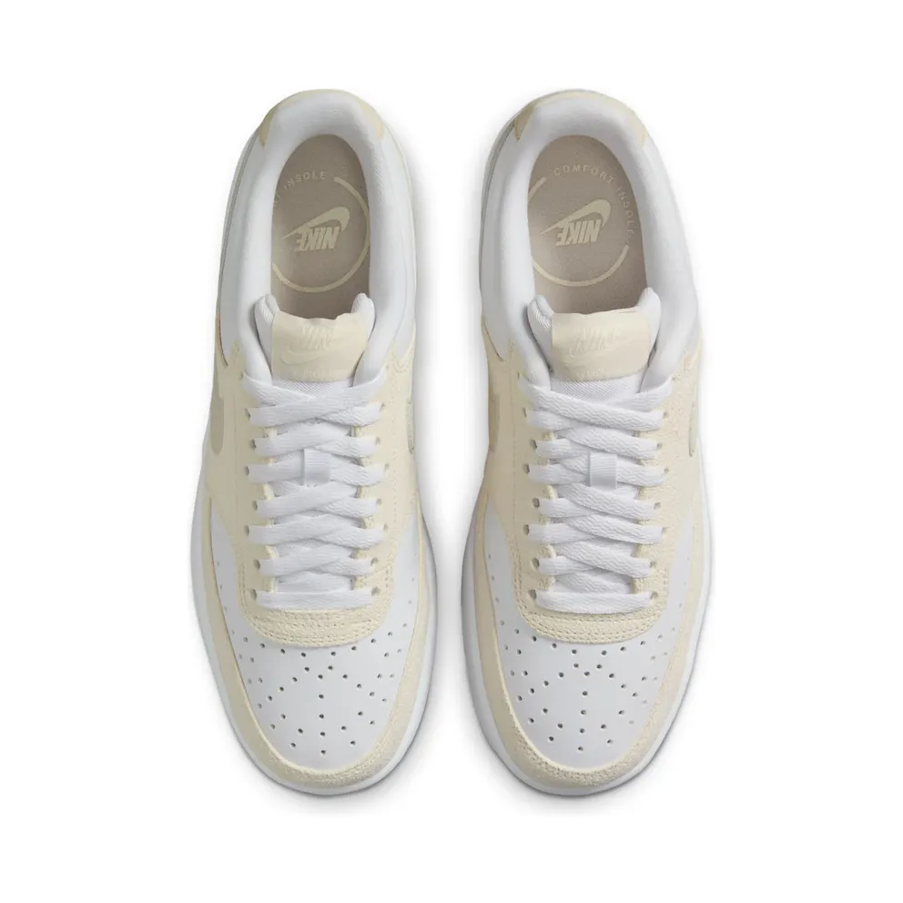 Nike Court Vision Low Pale Ivory White Gum Light Brown Light Orewood Brown (IB4014-110)