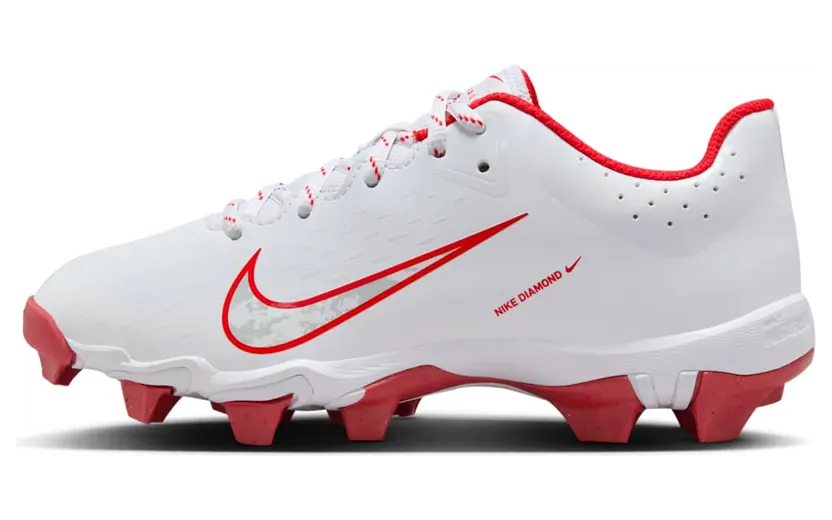 Nike Hyperdiamond 4 Keystone White Pure Platinum University Red (FZ0919-104)