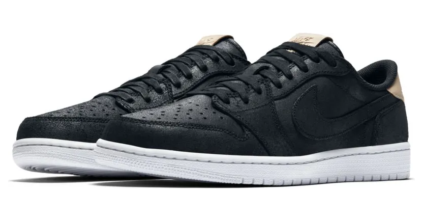 Jordan 1 Retro Low OG Black Vachetta