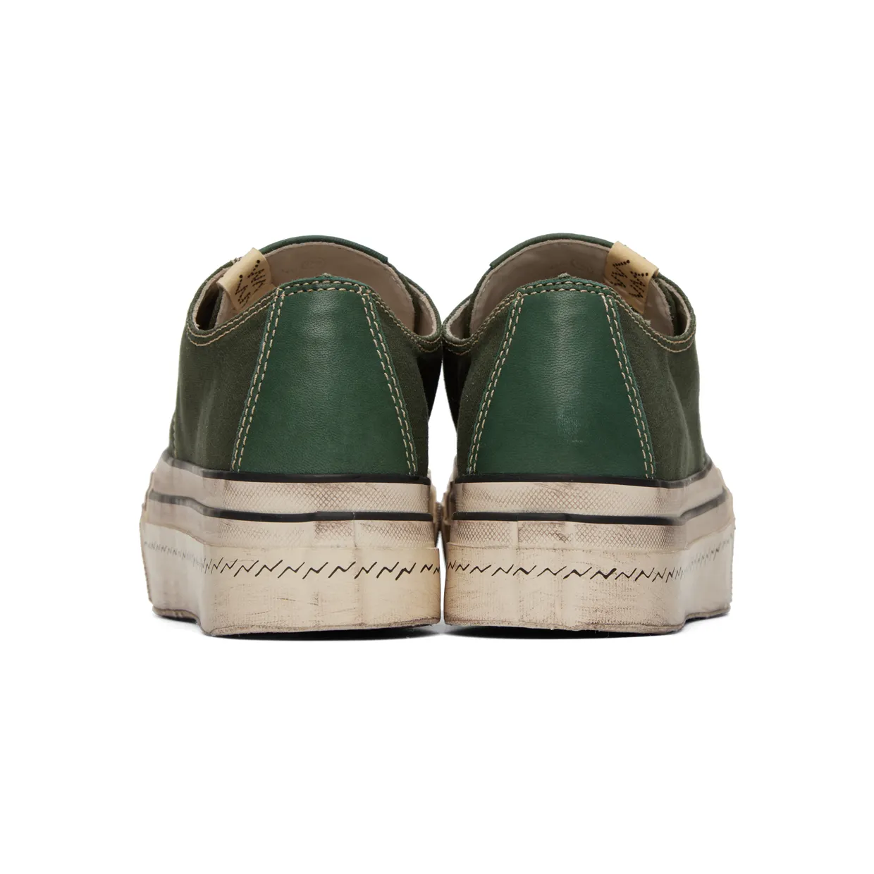 Visvim Green Skagway Sneakers (122201001003) (2)