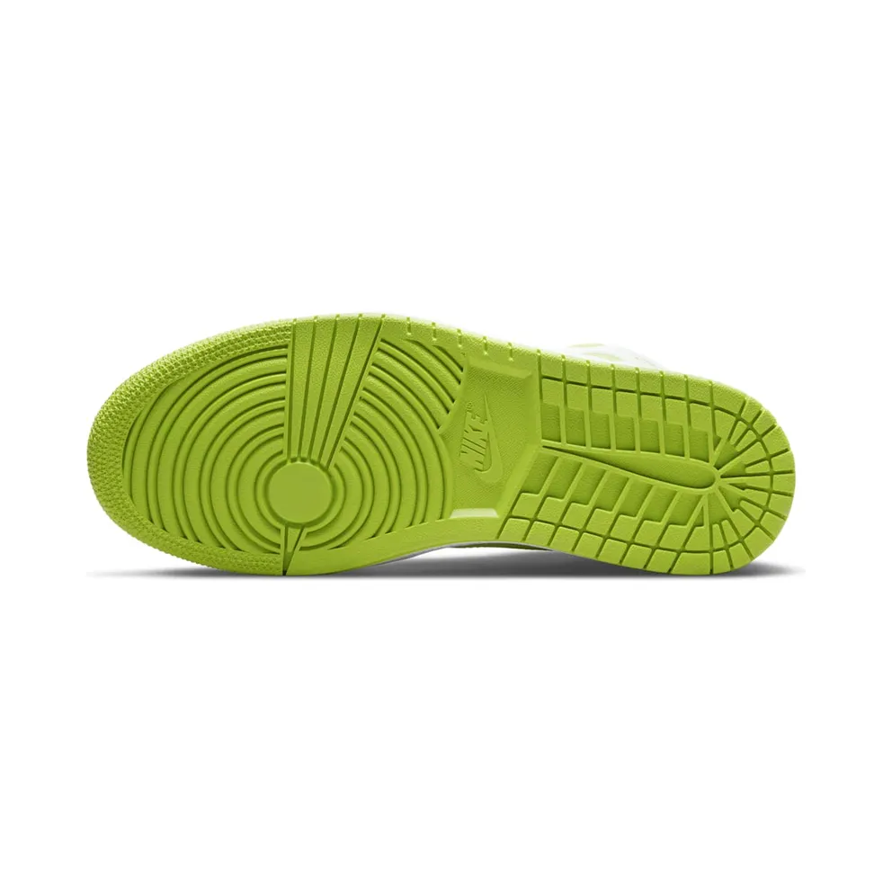 Jordan 1 Mid White Lime (W) (BQ6472-131)
