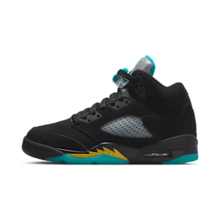Air Jordan 5 GS Aqua “Black / Taxi / Aquatone” (440888-047)