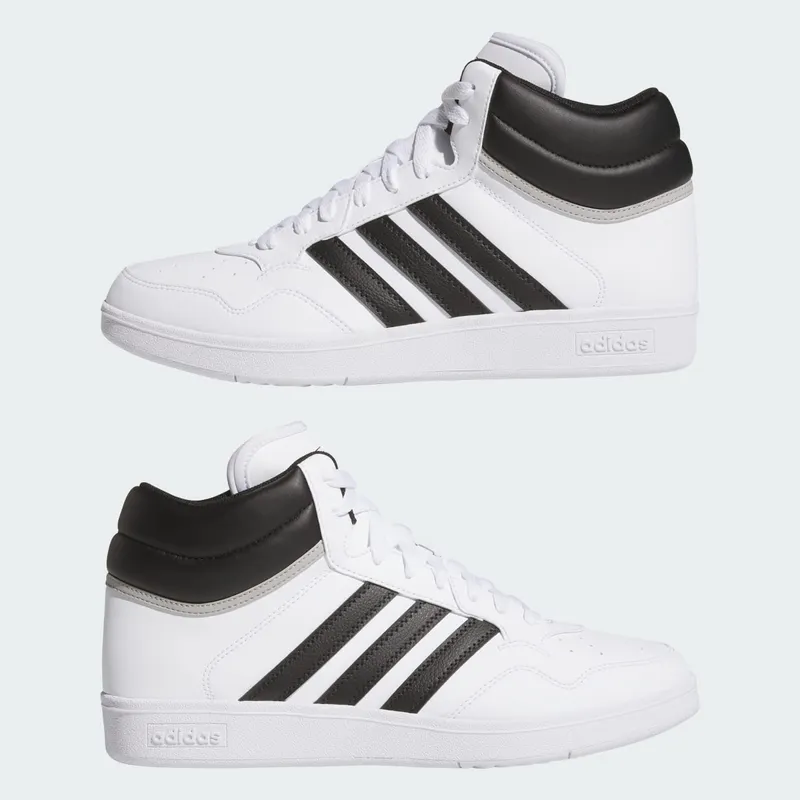 Adidas Hoops 4.0 Mid Cloud White / Core Black / Grey Two (JQ9993)