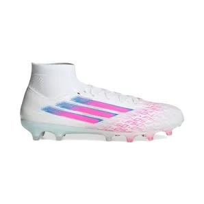adidas F50 Pro Mid-Cut FG Sparkfusion Pack White Lucid Pink (JR1346)