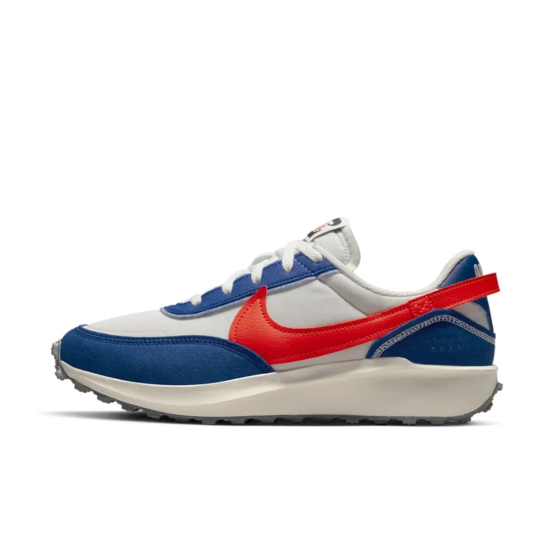 Nike Waffle Debut Swoosh Habanero Red Old Royal (DV0527-001)