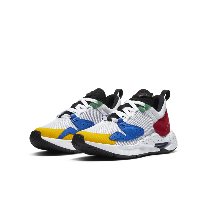 Jordan Air Cadence Olympic Rings (GS) White/Black-Varsity Red-Varsity Maize (CQ9233-101)