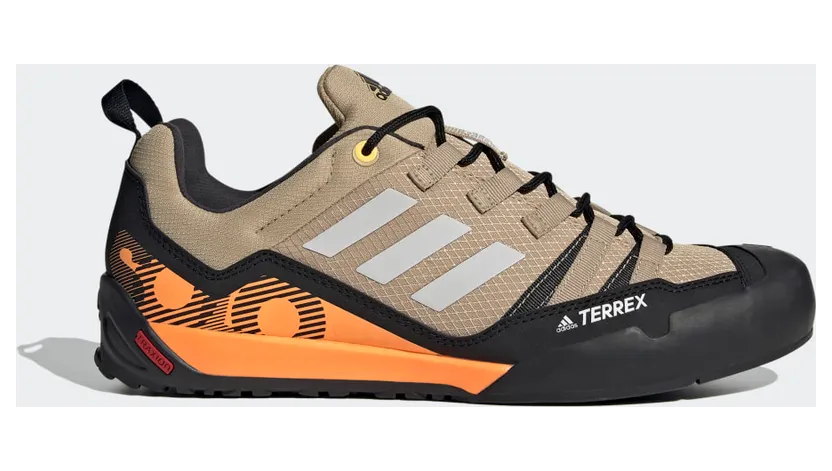 adidas Terrex Swift Solo Approach Beige Tone / Grey One / Flash Orange (GZ0333)