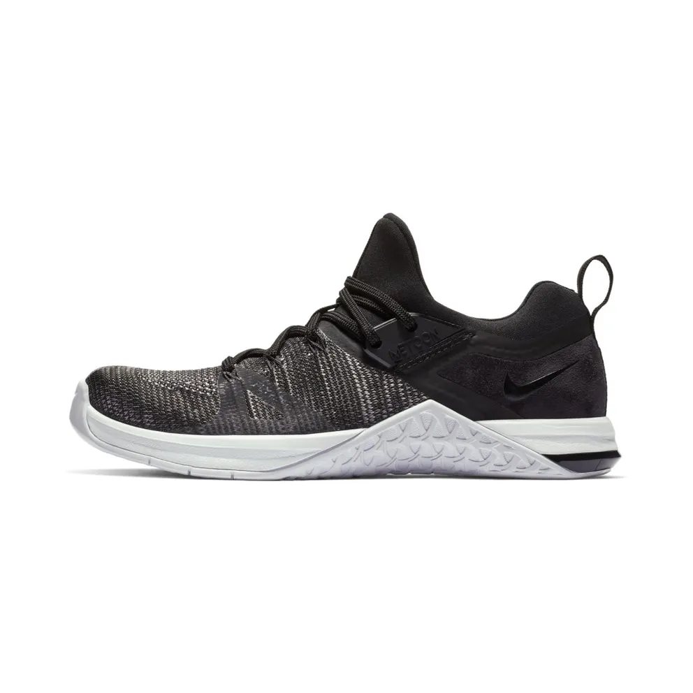 Nike Metcon Flyknit 3 Black Matte Silver (W) Black/Black-White-Matte Silver (AR5623-001)