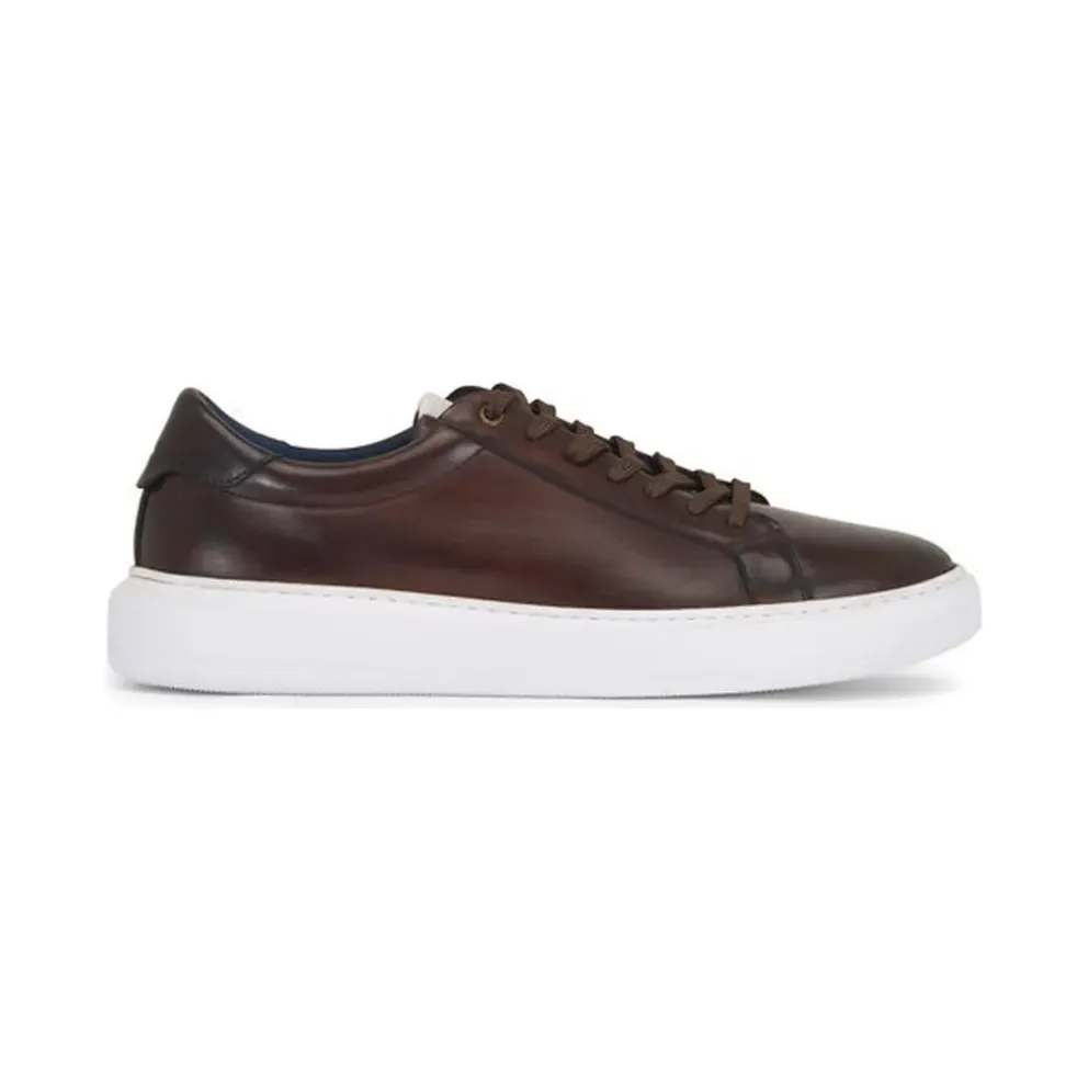 G. Brown Shoes aus Leder – Brown (PUFF254)