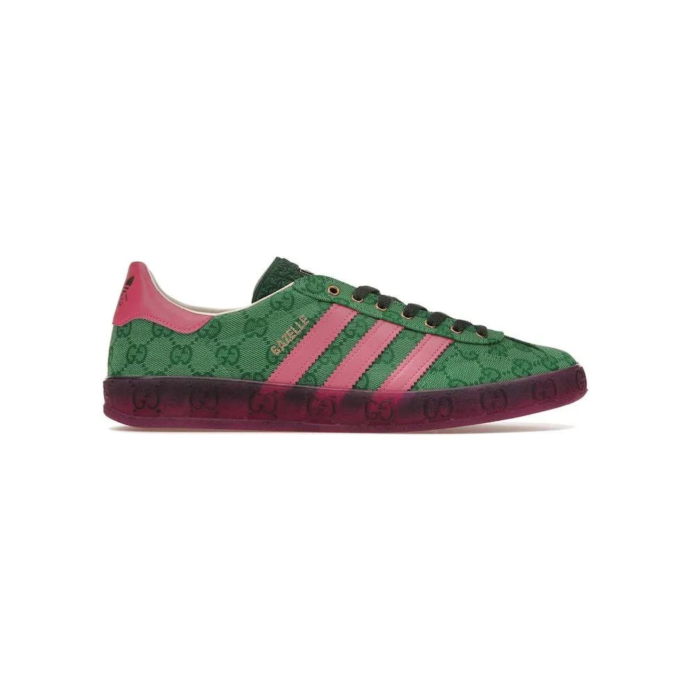 adidas x Gucci Gazelle Green GG Monogram (IE4795)