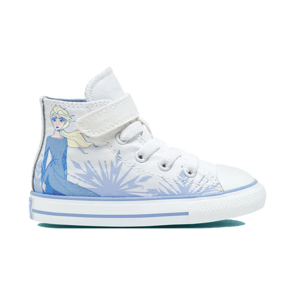 Converse Chuck Taylor All-Star Hi Frozen 2 Elsa (TD) White/Blue Heron-White (767350F)