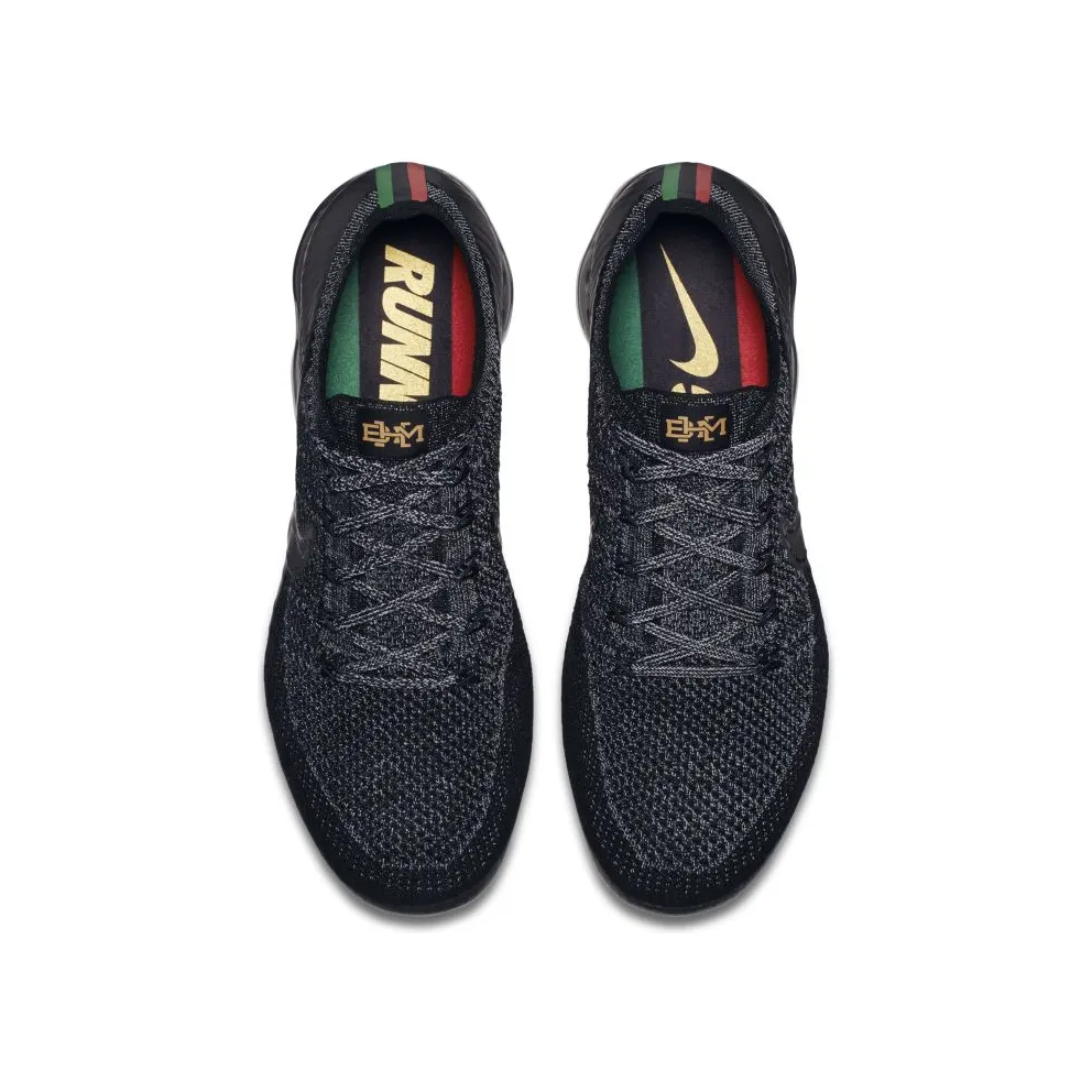 Nike Air VaporMax Black History Month (2018) Black/Black-White-Metallic Gold (AQ0924-007)