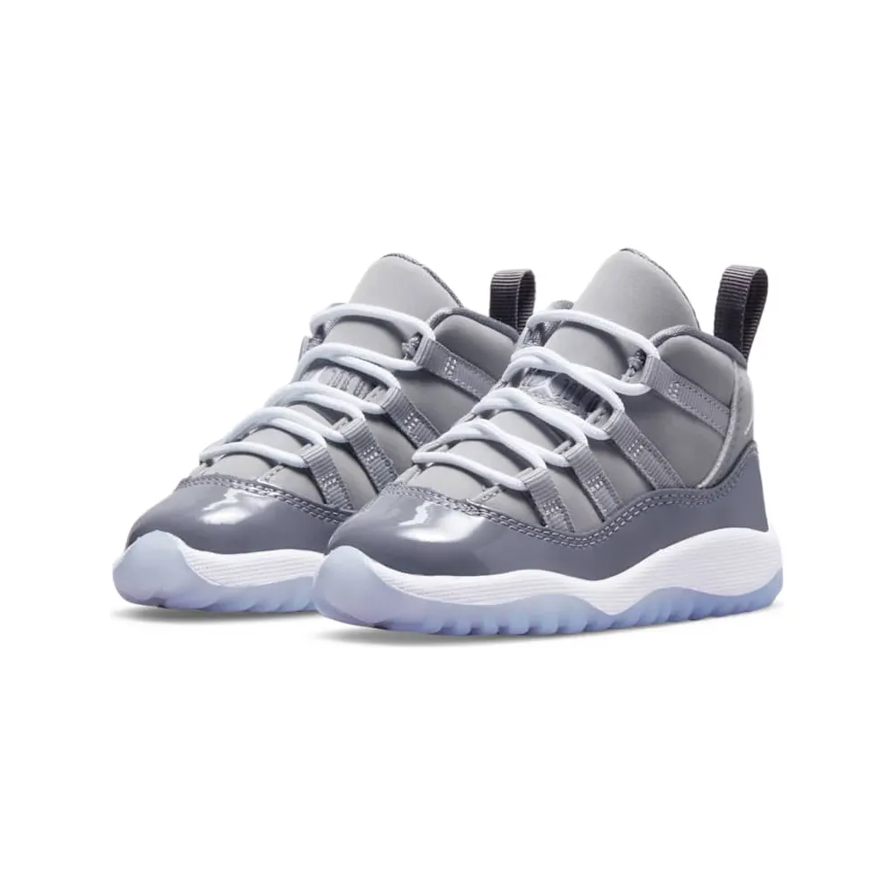 Air Jordan 11 Cool Grey (TD) – “Medium Grey / Multi-color / Multi-color” (378040-005)