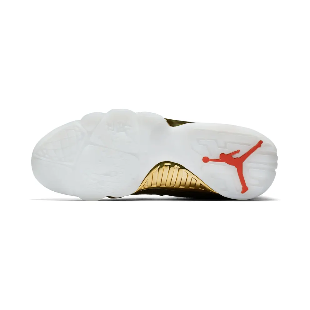 Jordan 9 Retro MOP Melo White/Baroque Brown-Team Orange (302370-122)