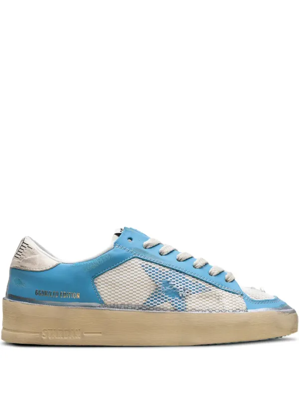 Golden Goose Stardan sneakers with mesh afwerking – Blue (GWF00370F004374)