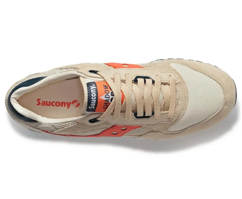 Saucony Shadow 5000 Premium Beige Orange Navy (S70637-1)
