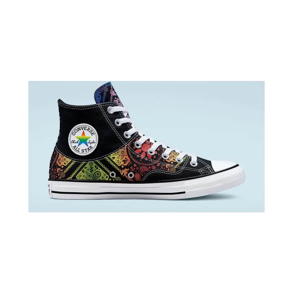 Converse Chuck Taylor All Star Pride Black/University Red (A02268C)