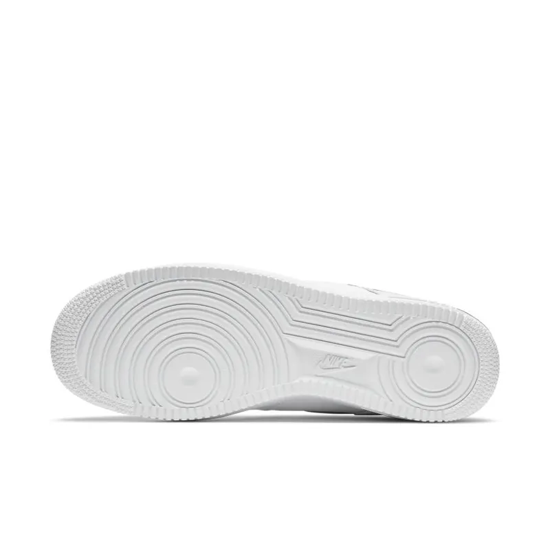 Nike Air Force 1 Low Cut Out Swoosh White Black White/Black-White (CZ7377-100)