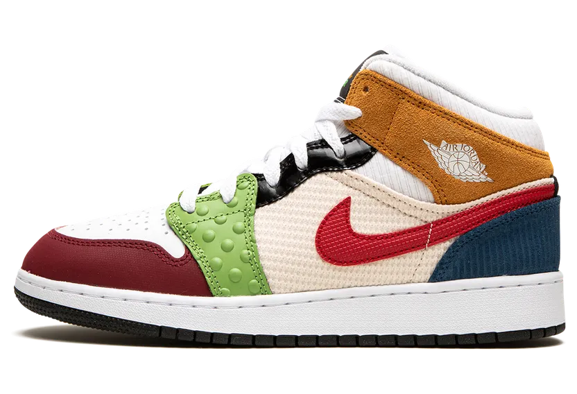 Air Jordan 1 Mid SE GS “Messy Room” (DR6957-100)