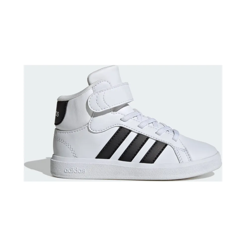 Adidas Grand Court Mid Kids Cloud White / Core Black / Cloud White (IE3862)