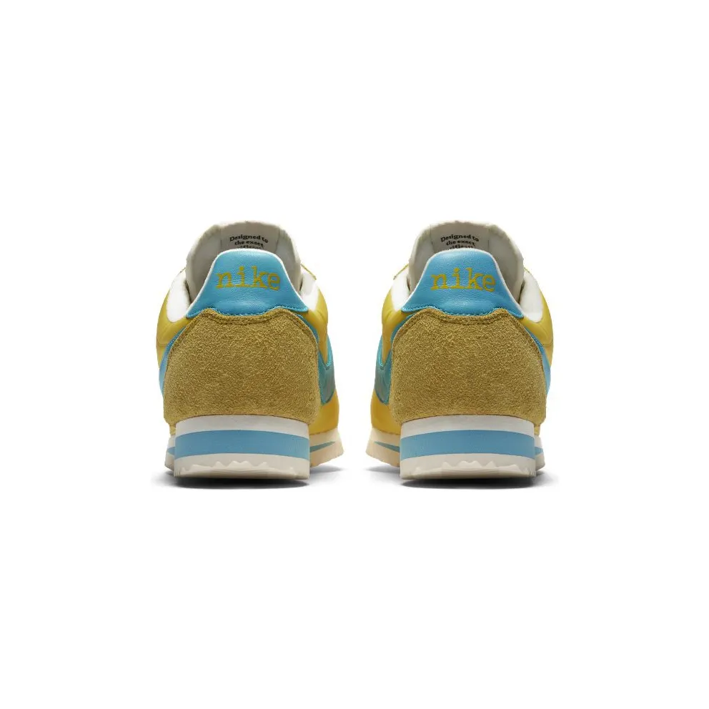 Nike Classic Cortez Kenny Moore Marathon Record Tour Yellow/Chlorine Blue-Sail (AH7853-700)