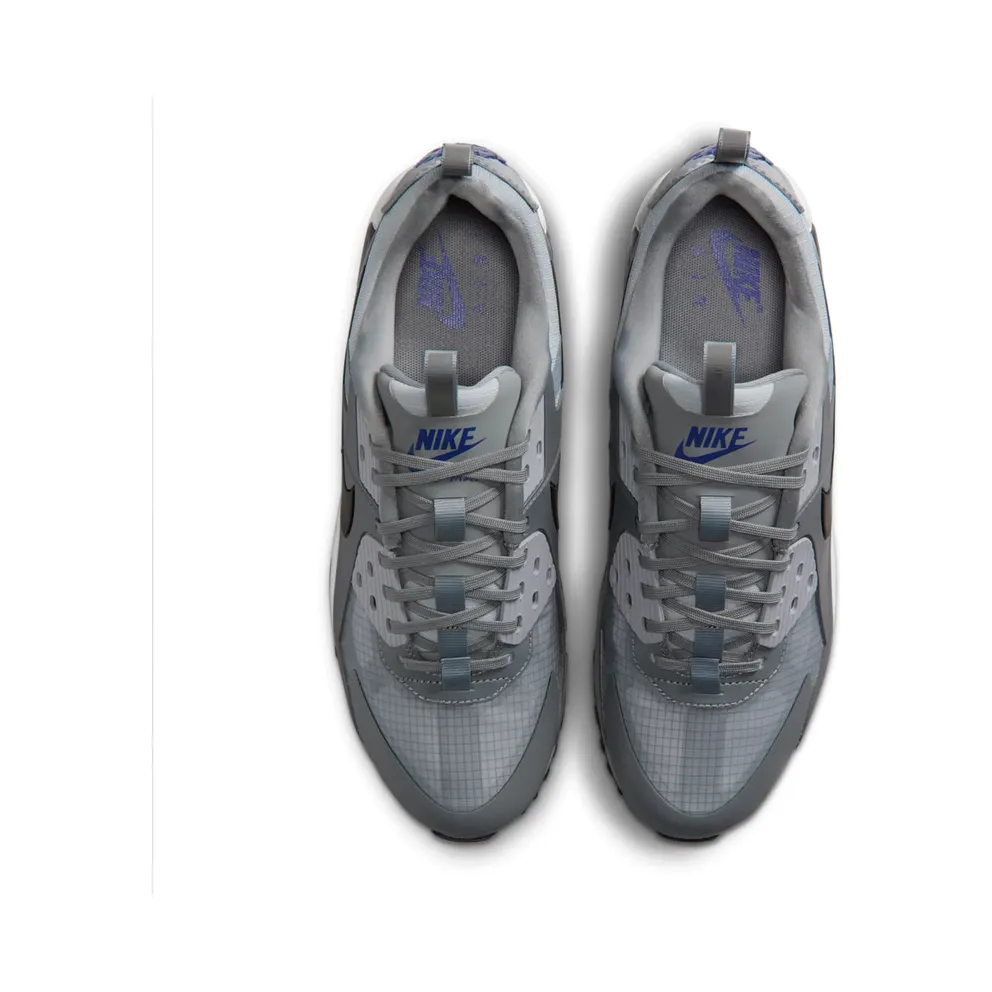 Nike Air Max 90 Drift “Cool Grey / Deep Royal Blue” (IO1908-002)