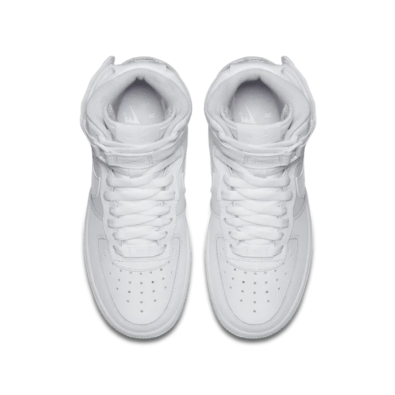 Nike Air Force 1 High White (GS) White/White (653998-100)