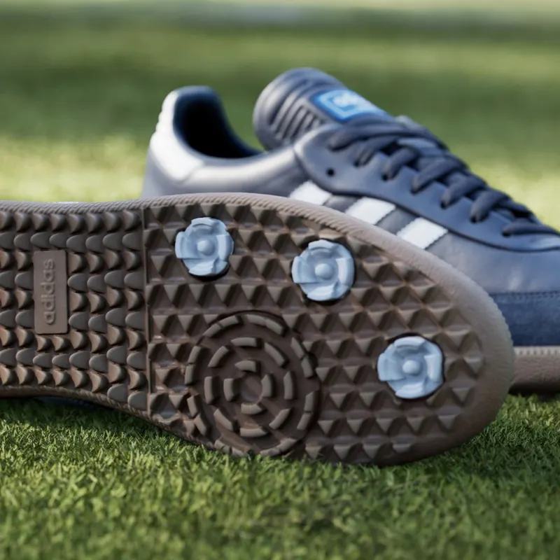 adidas Samba Spikeless Golf Night Indigo Cloud White Blue Bird (JP8544)
