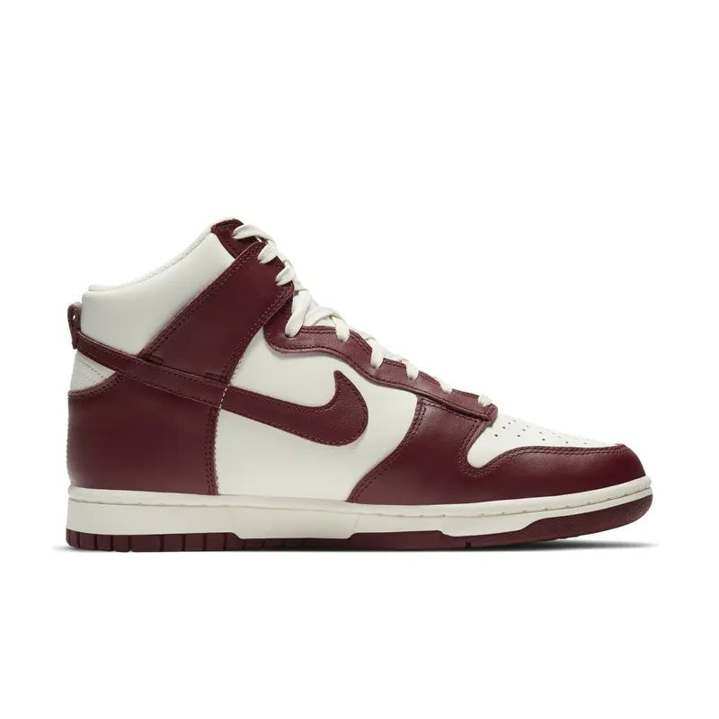 Nike Dunk High Sail Team Red (W) Sail/Team Red-Pale Ivory (DD1869-101)