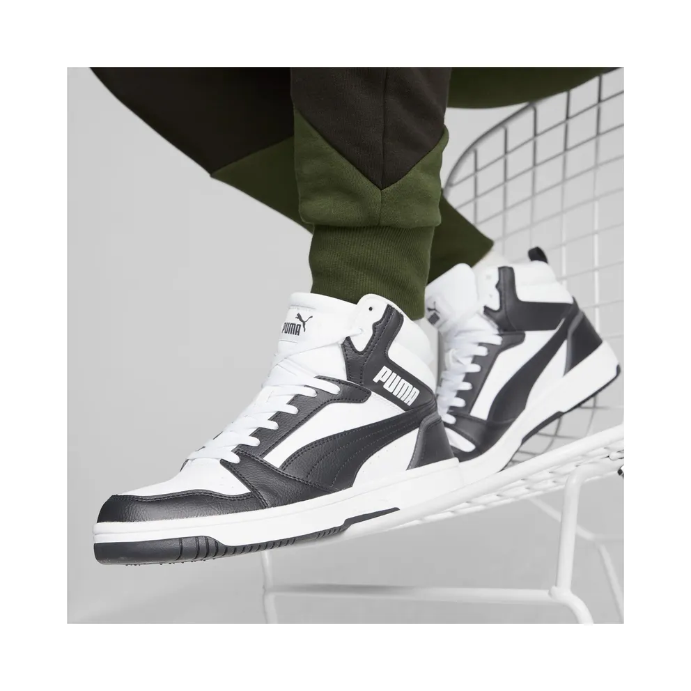 Puma Rebound White/Black/Grey (392326-01)