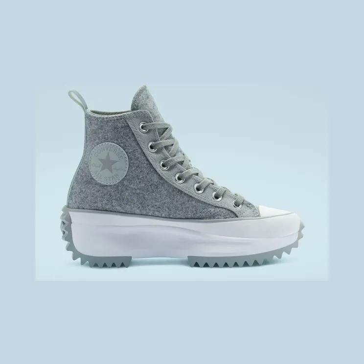 Converse Run Star Hike High ‘Black Ice – Ash Stone’ Ash Stone/Silver/White (169438C)
