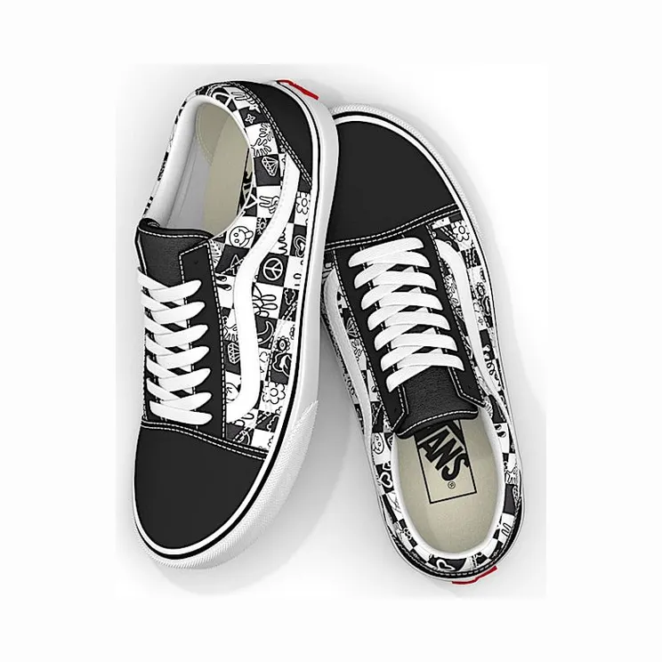 Vans Old Skool Doodle Checkerboard (VN0A7Q2J6U6)