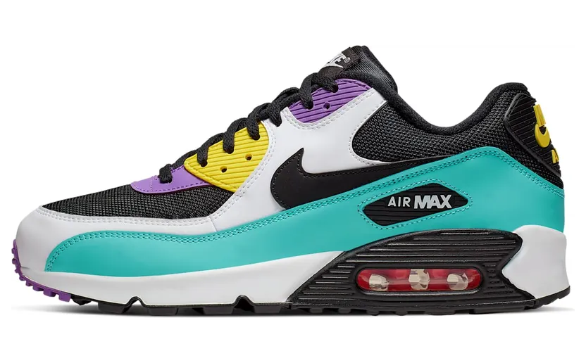 Nike Air Max 90 Premium ‘Bright Violet’ (2019) “Black / Bright Violet / Pink Blast / White” (AJ1285-024)