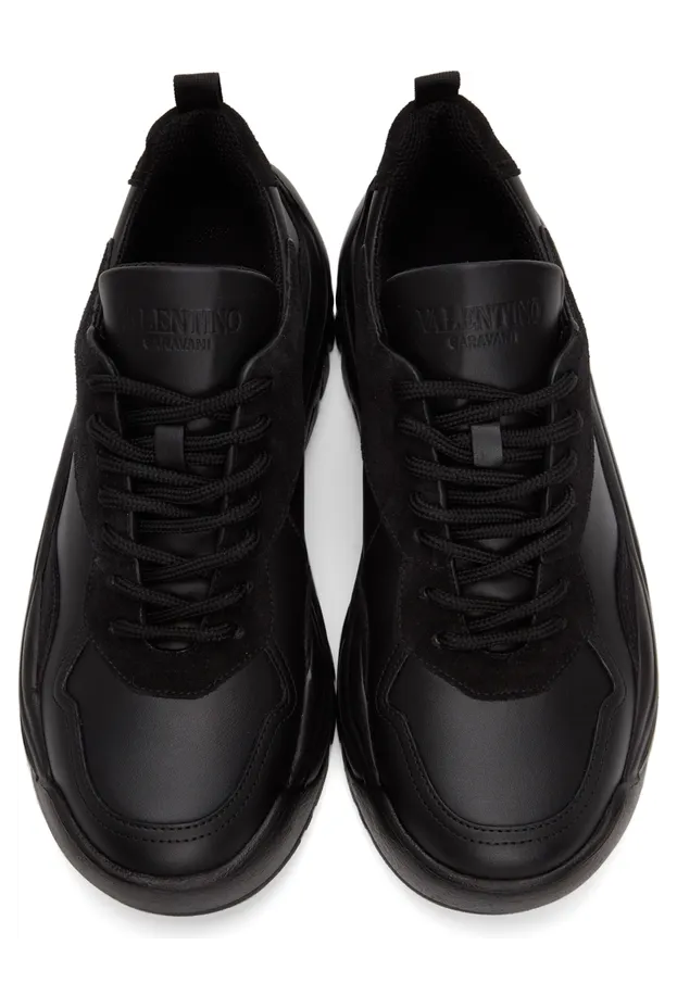 Valentino Garavani White & Grey Gumboy Sneakers (XY2S0B17VRN) (5)