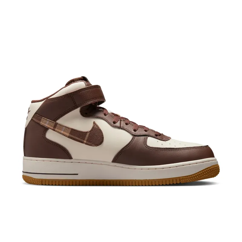 Nike Air Force 1 Mid 07 LX Pale Ivory – Plaid Pack Brand New (DV0792-100)