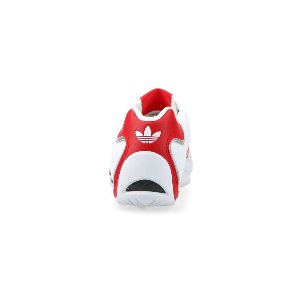 adidas Adiracer Lo (cloud white / better scarlet / silver metallic) – JH8736