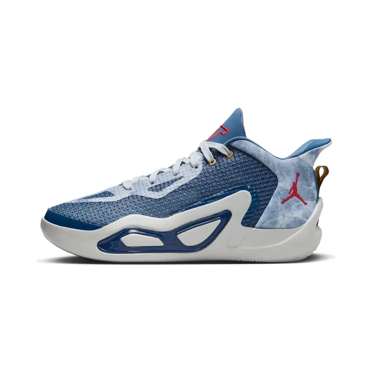 Jordan Tatum 1 Denim “Stone Blue / Mystic Navy / Photon Dust / University Red” (DX5359-400)