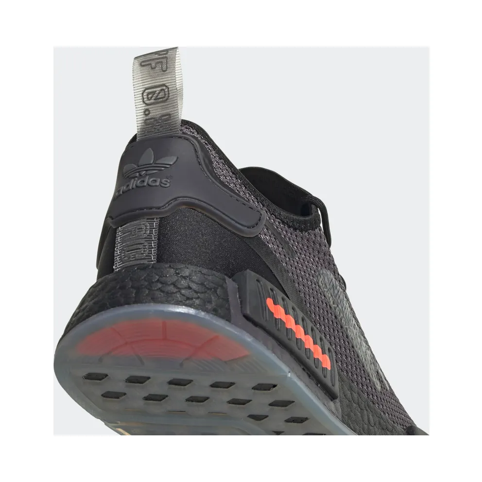 Adidas NMD_R1 SPECTOO SHOES Core Black / Grey Five / Solar Red (FZ3204)
