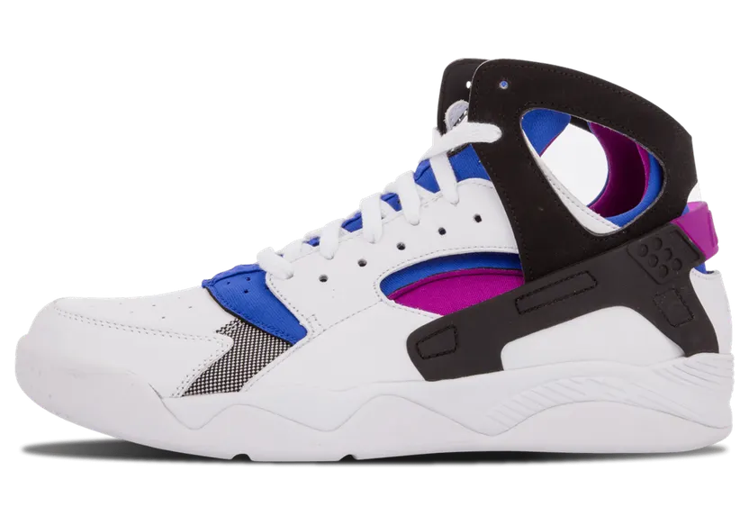 Nike Air Flight Huarache PRM QS White Lyon Blue Berry (686203-100)