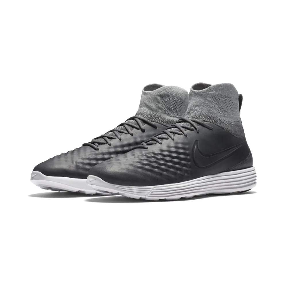Nike Lunar Magista II 2 Flyknit Dark Grey/Dark Grey-Wolf Grey Dark Grey/Dark Grey-Wolf Grey (852614-002)