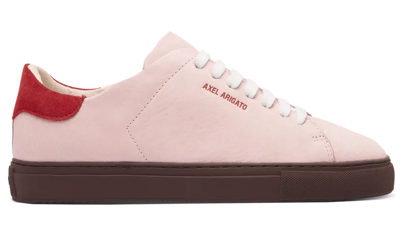 Axel Arigato Clean 90 “Light Pink,Red” (F4626002)