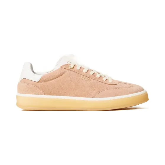 TWINSET Sneakers aus Wildleder – Rosa (252TCP026)