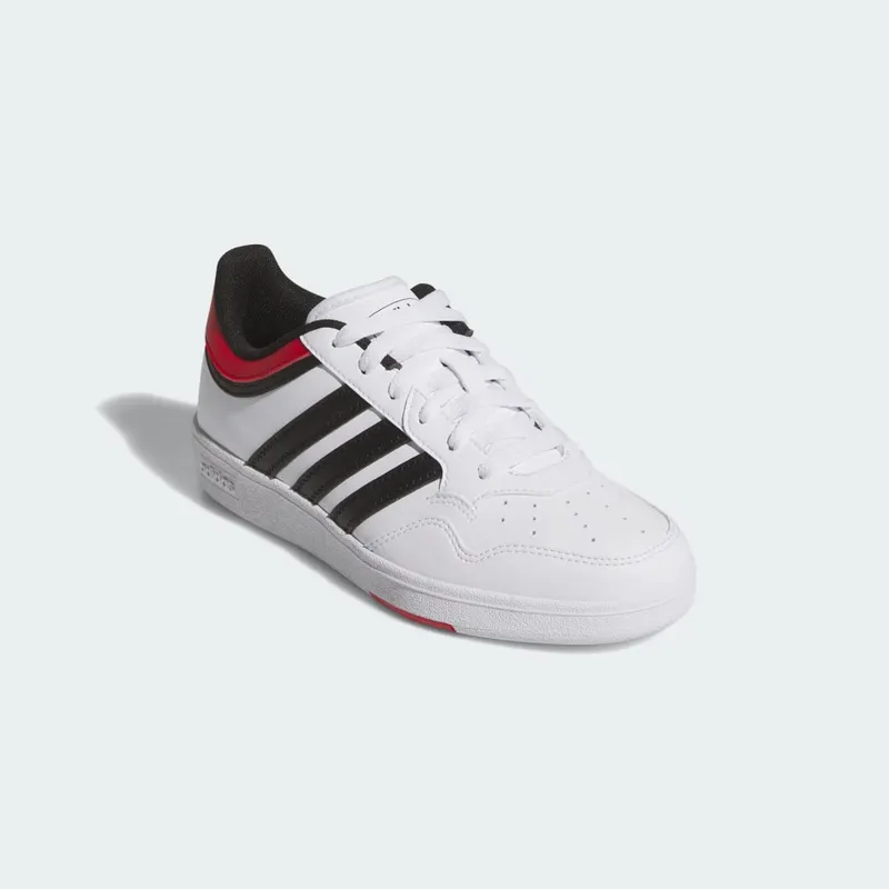Adidas Hoops 4.0 Kids Cloud White / Core Black / Better Scarlet (JQ7852)