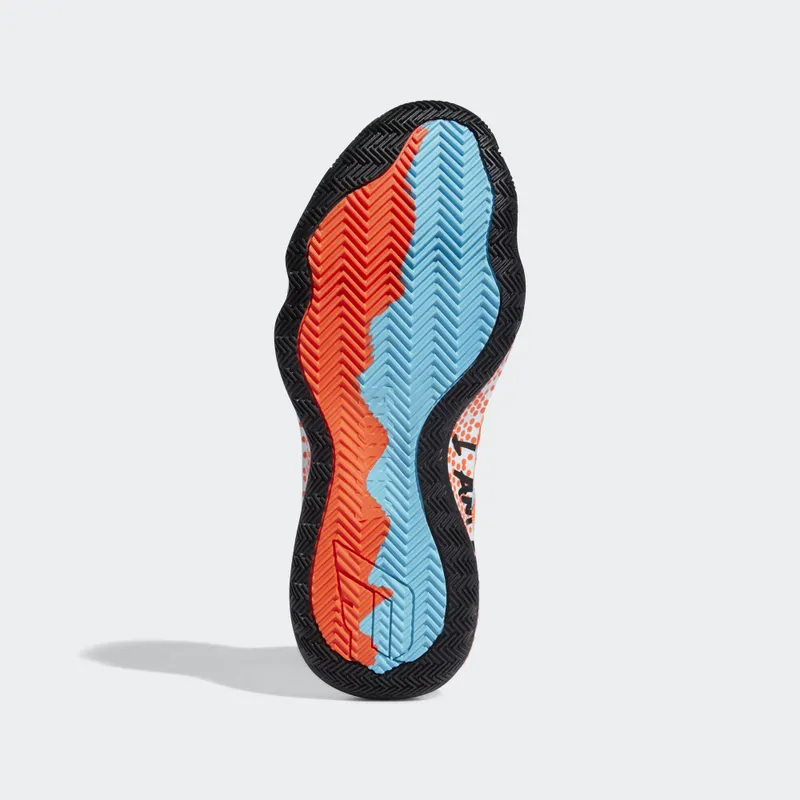 adidas Dame 6 Pusha T I Am My Own Fan White/Blue/Orange (FW5749)