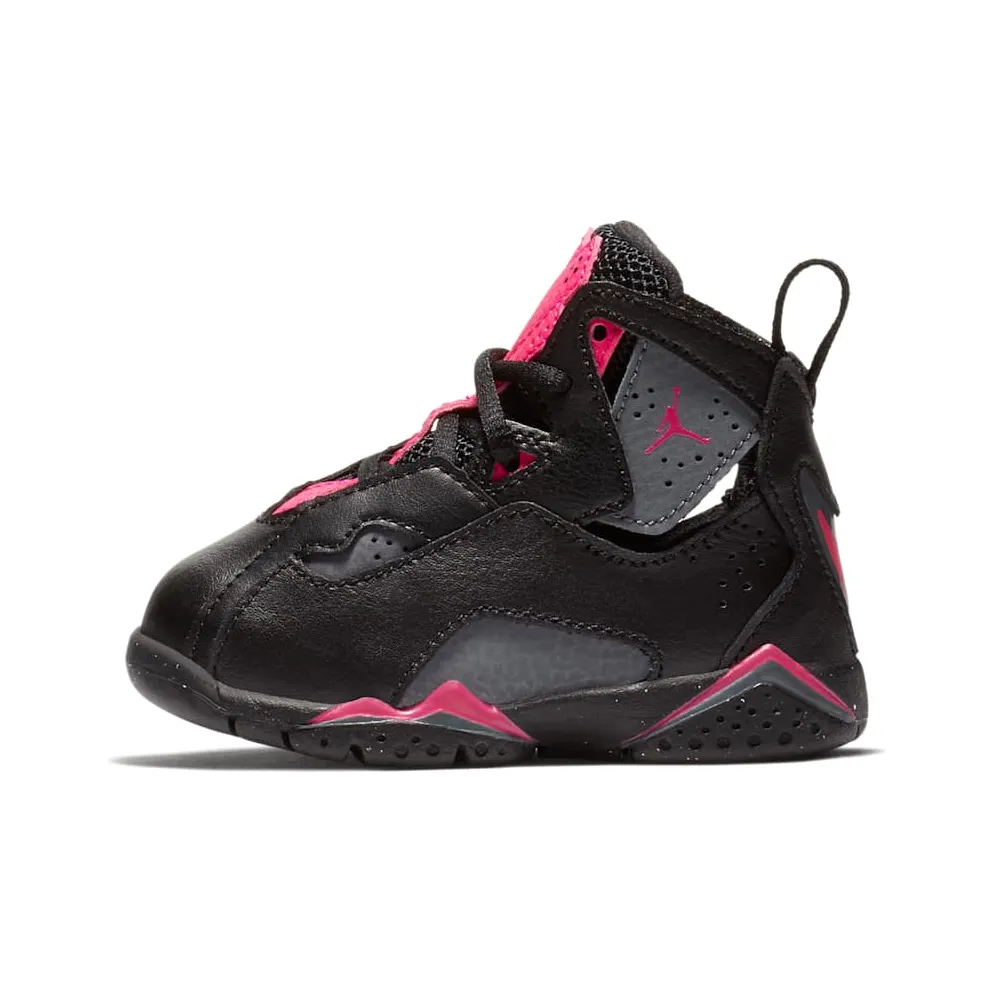 Jordan True Flight Black Dark Grey Deadly Pink (TD)