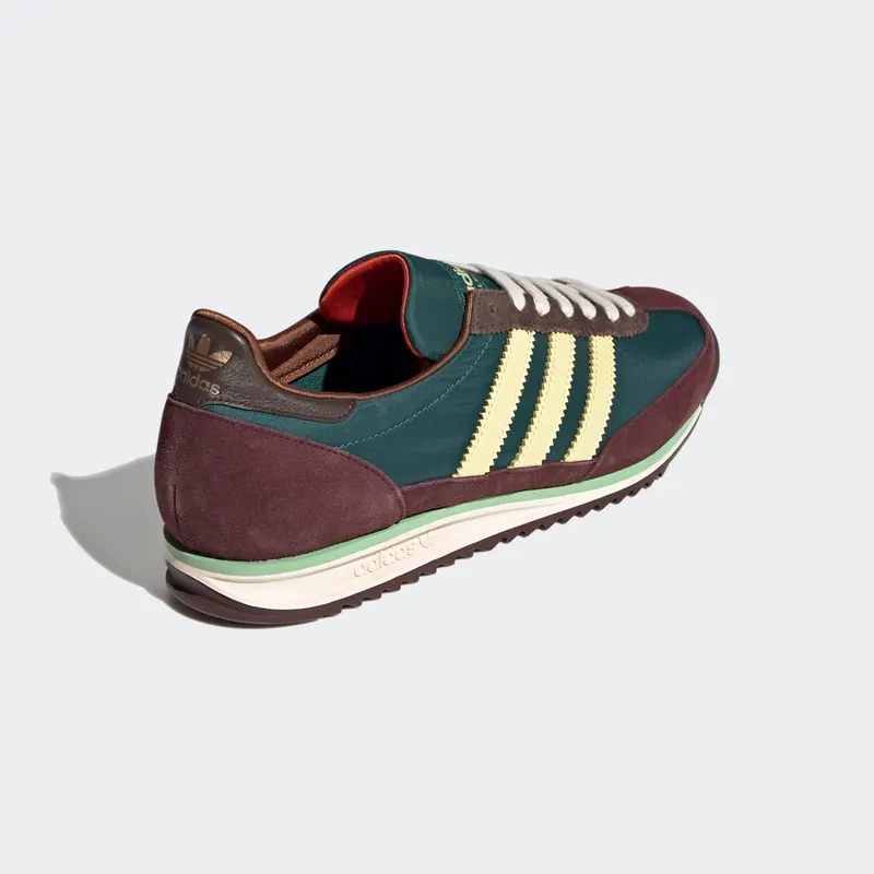 adidas SL72 Wales Bonner Maroon Hemp/Maroon/Collegiate Orange (FX7515)